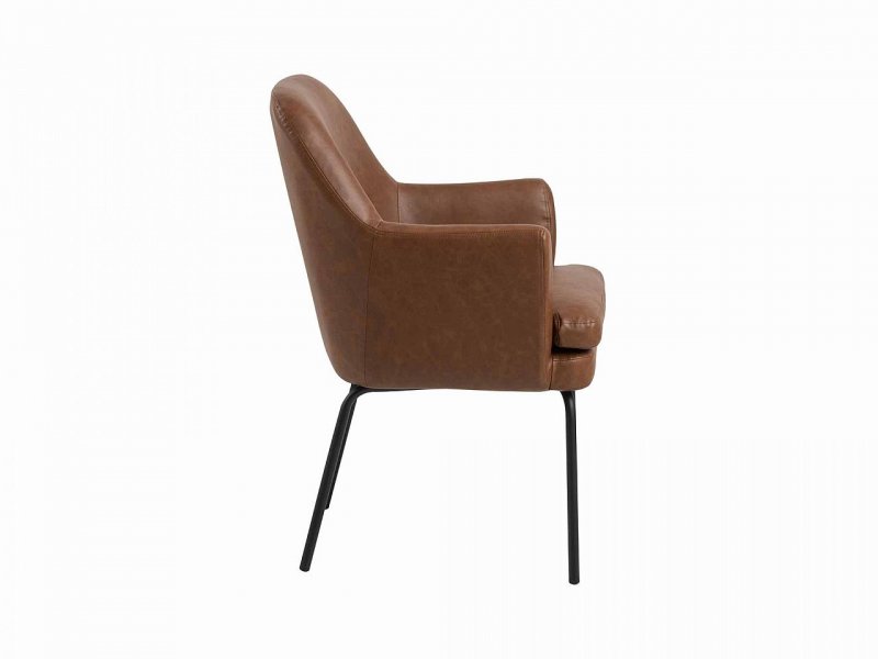 Oo-Home Living Poltrona Calvin Ecopelle