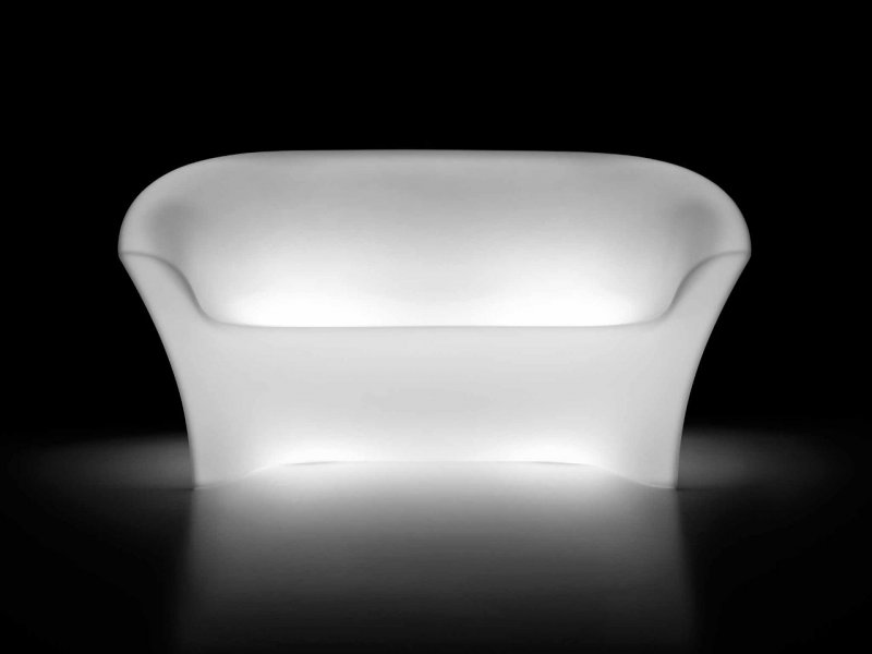 Plust Divano Ohla Light con Kit Luce Indoor