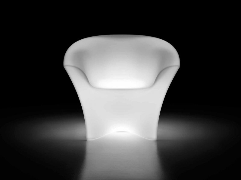 Plust Poltrona Ohla Light con Kit Luce Indoor