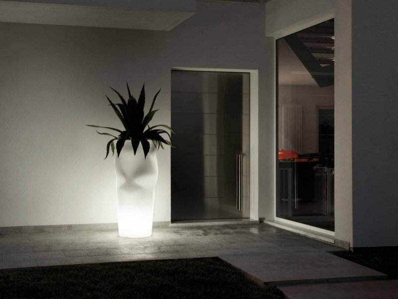 Plust Vaso Saving Space Vase Light con Kit Luce Indoor