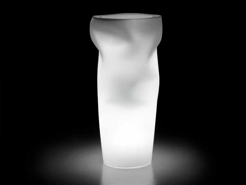 Plust Vaso Saving Space Vase Light con Kit Luce Outdoor