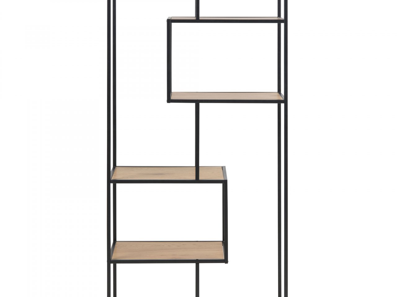 Libreria asimmetrica Saria 185x77 - v7