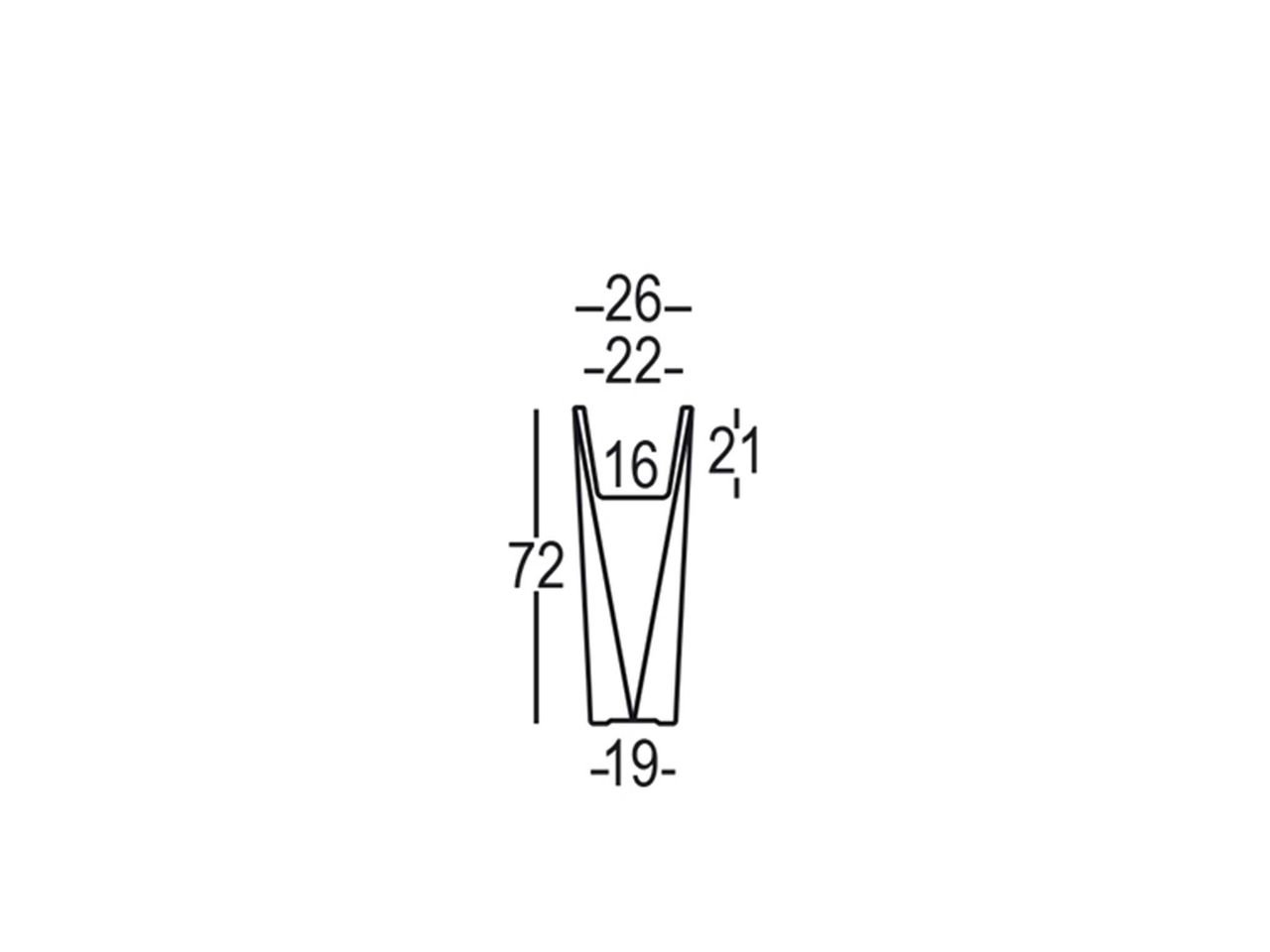 Vaso Diamond 72 - 1