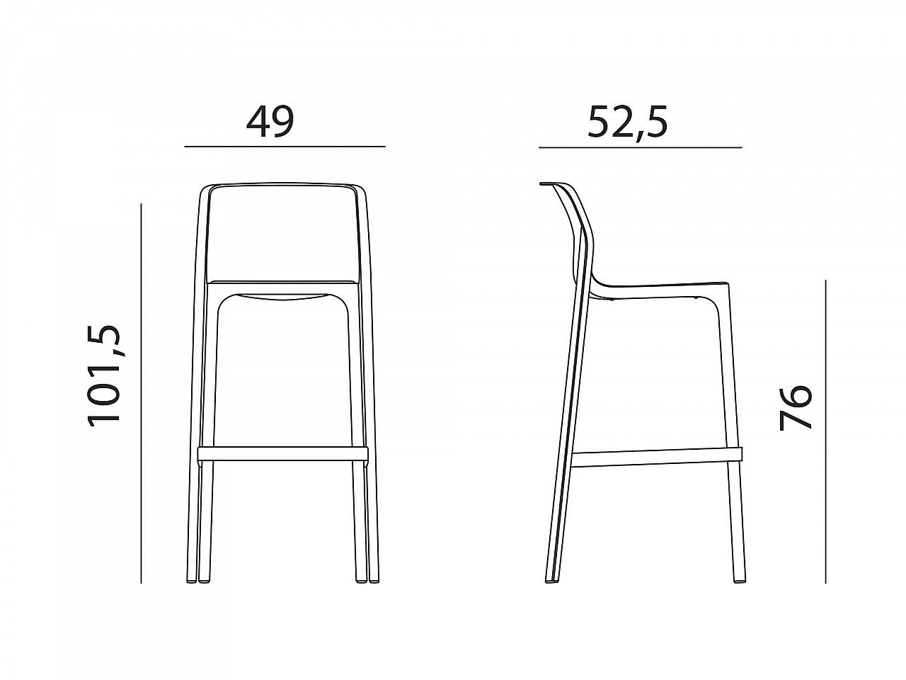 Sgabello Net Stool - 1