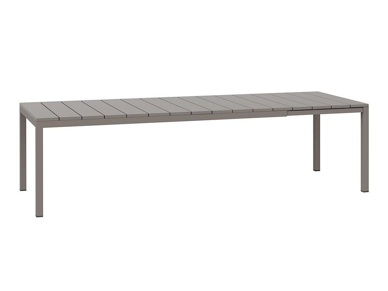 Tavolo da giardino Rio 210/280 Versione Piano Alluminio - v13