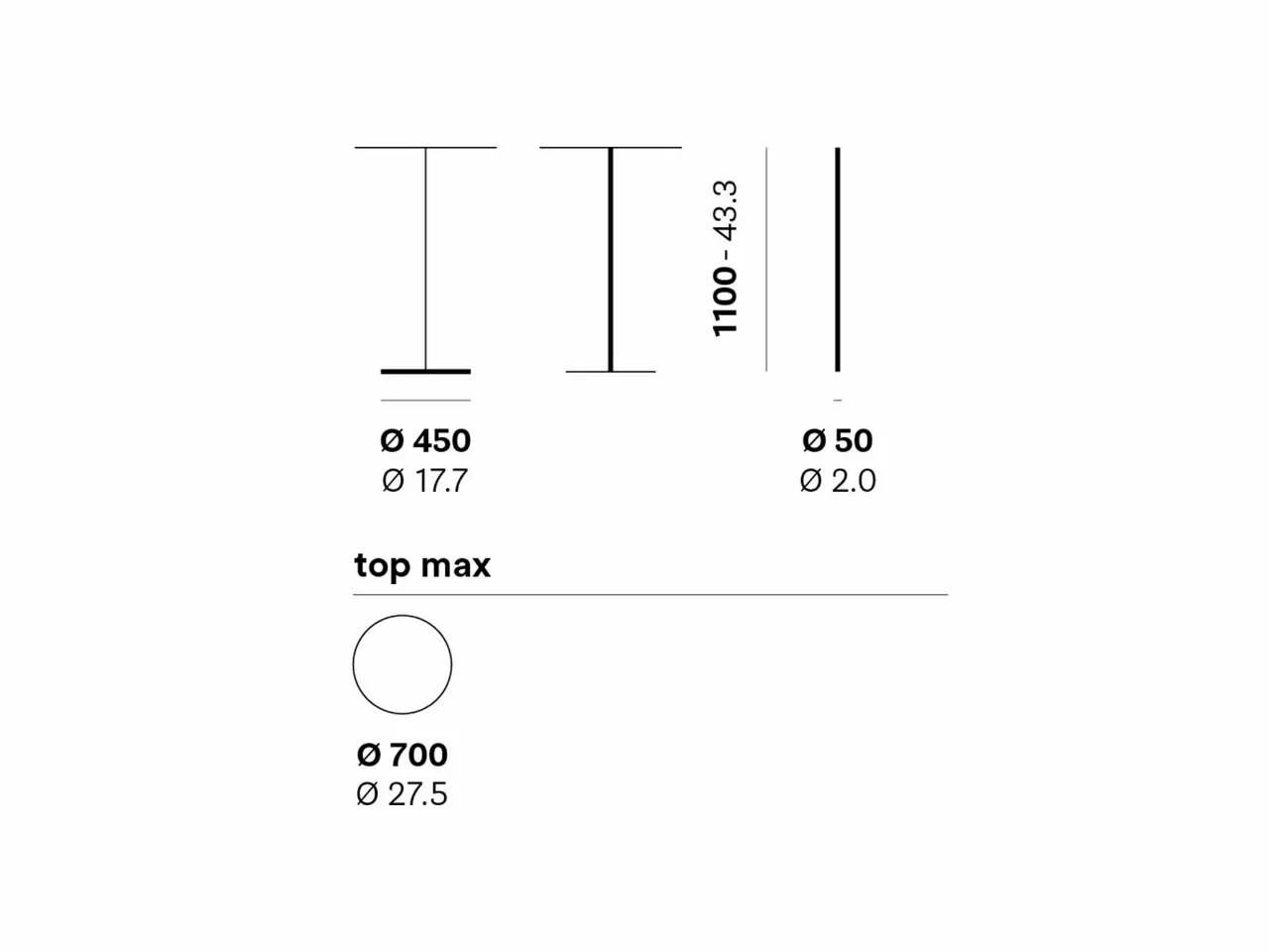 Base Inox 4404 Verniciato - 1