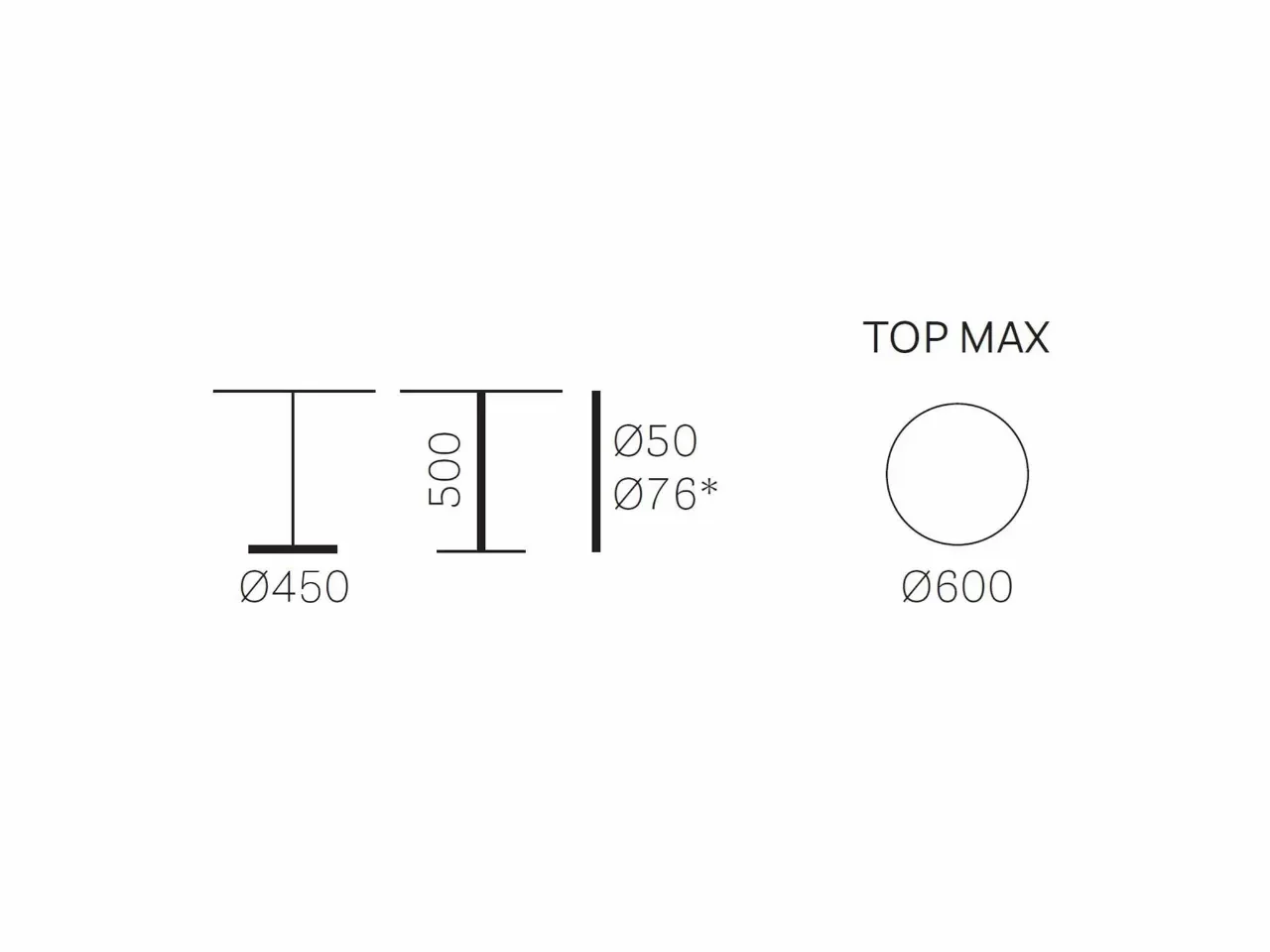 Base Inox 4412 H500 - 1