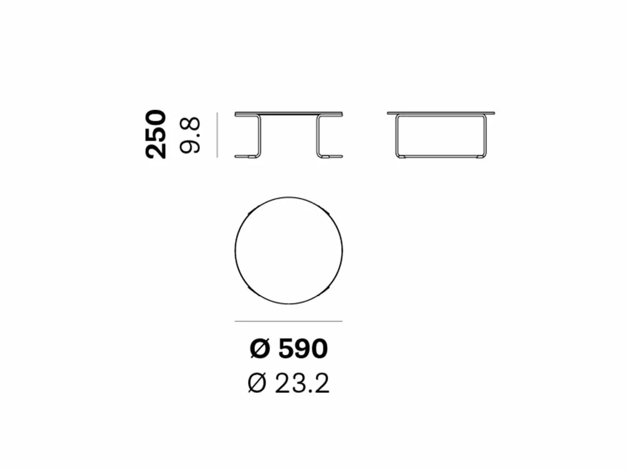 Tavolino Circuit 59x25 - 1