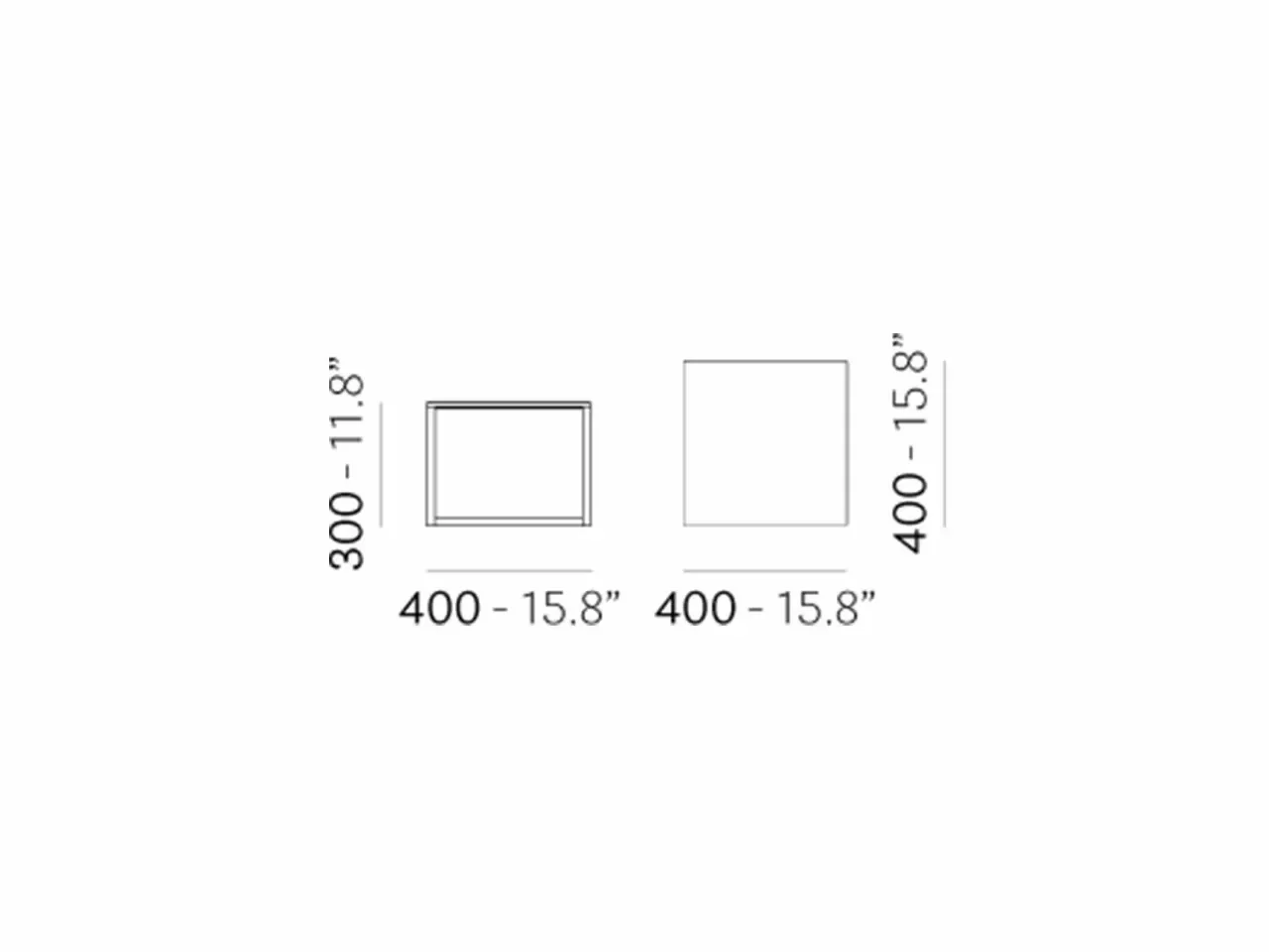 Tavolino Code 40x40x30 - 1