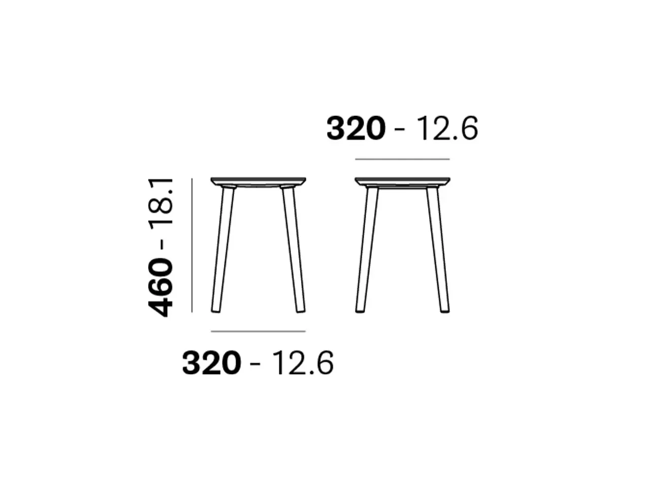 Sgabello Babila 2703 - 1