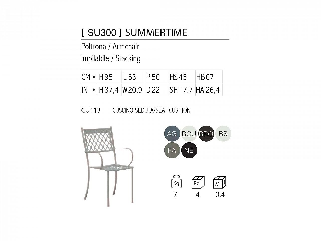 Poltrona Summertime - 1