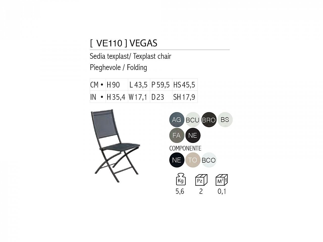 Sedia Vegas - 1