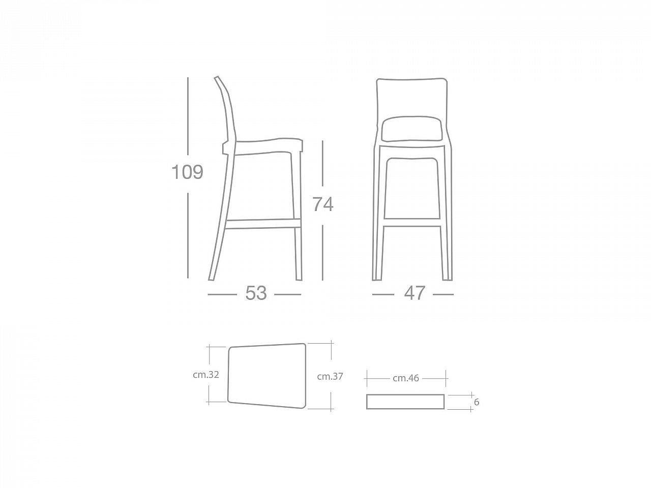 Sgabello alto Isy antishock 109 - 1