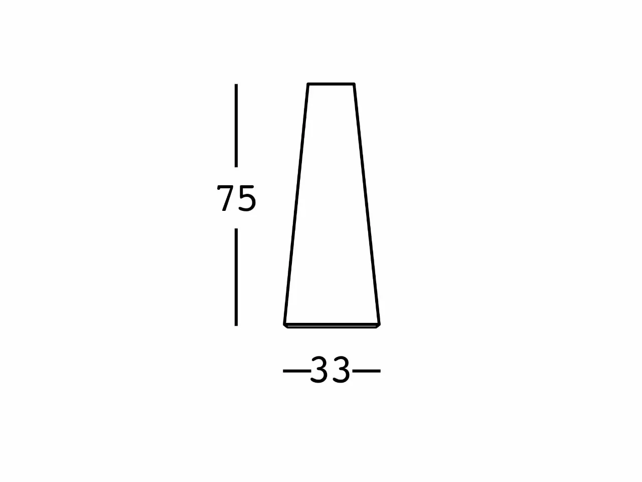 Basamento per Tavolo 75x33 Fura Light con Kit Luce - 1