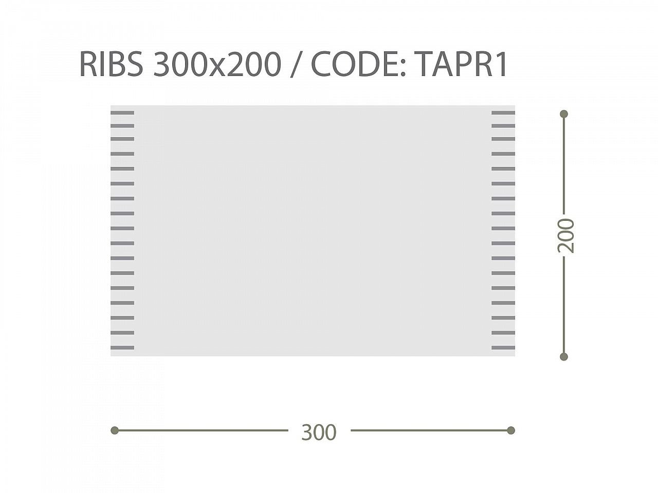 Tappeto Ribs 240x160 - 1