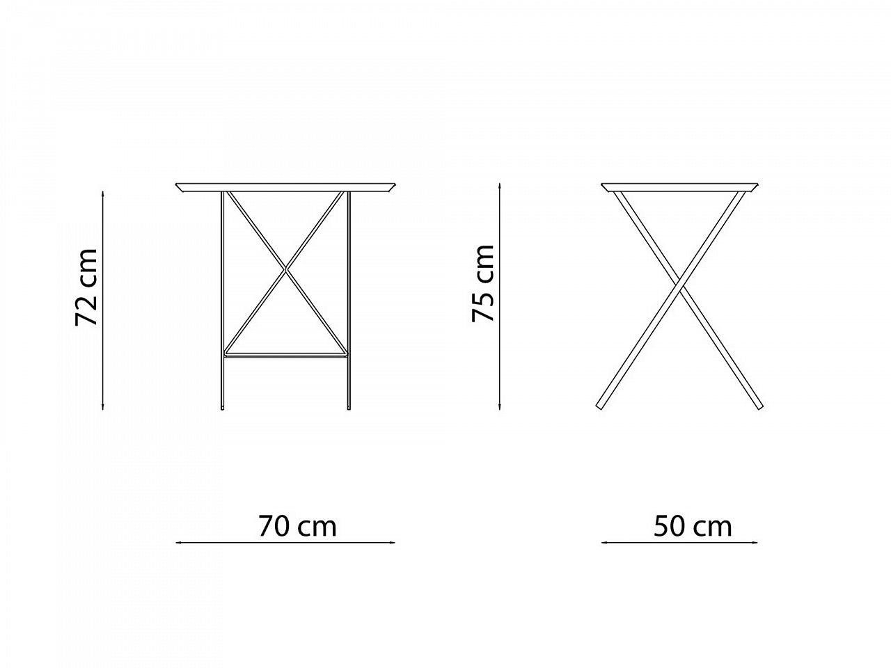 Tavolo Step 70x50 - 2