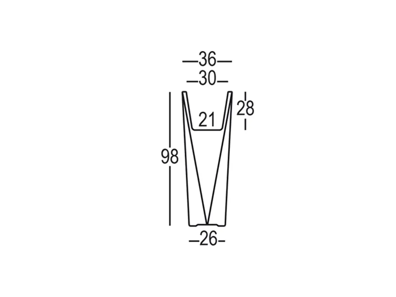 Vaso Diamond 98 - 1